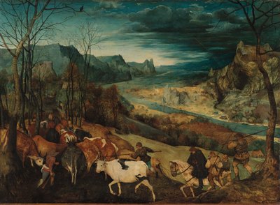 The Return of the Herd by Pieter Bruegel the Elder
